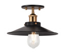 Semi-Flush Mts. Exposed Lamps by Matteo Lighting ( 423 | X46111AGBK Bulstrode'S Workshop ) 