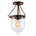 Semi-Flush Mts. Bowl Style by JVI Designs ( 261 | 1191-08 Hundi ) 