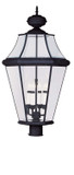 Exterior Post/Pier Head by Livex Lighting ( 107 | 2368-04 Georgetown ) 