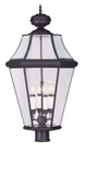 Exterior Post/Pier Head by Livex Lighting ( 107 | 2368-07 Georgetown ) 