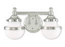 Bathroom Fixtures Two Lights by Livex Lighting ( 107 | 5712-05 Oldwick ) 
