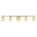 Bathroom Fixtures Five+Lights by Livex Lighting ( 107 | 5715-02 Oldwick ) 