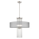 Mid. Chandeliers Drum Shade by Livex Lighting ( 107 | 42805-91 Alexis ) 