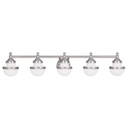 Bathroom Fixtures Five+Lights by Livex Lighting ( 107 | 5715-91 Oldwick ) 