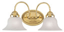 Bathroom Fixtures Two Lights by Livex Lighting ( 107 | 1532-02 Edgemont ) 