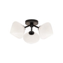 Semi-Flush Mts. Multi-port/Cluster by Matteo Lighting ( 423 | X81743BKOP Novo ) 