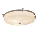 Flush Mounts Bowl Style by Justice Designs ( 102 | FSN-8987-OPAL-CROM Fusion ) 
