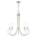 Mid. Chandeliers Candle by Livex Lighting ( 107 | 42925-91 Bari ) 