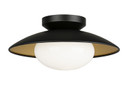 Flush Mounts Glass Down by Matteo Lighting ( 423 | M13111BKOP Hatley ) 