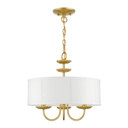 Mini Chandeliers Drum Shade by Livex Lighting ( 107 | 42983-33 Brookdale ) 