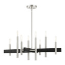 Mid. Chandeliers Candle by Livex Lighting ( 107 | 49348-91 Denmark ) 