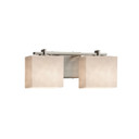 Bathroom Fixtures Two Lights by Justice Designs ( 102 | CLD-8442-55-NCKL-LED2-1400 Clouds ) 