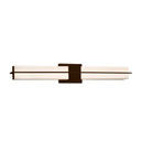 Bathroom Fixtures Cylindrical / Linear by Justice Designs ( 102 | FSN-9055-OPAL-DBRZ Fusion ) 