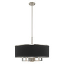 Mid. Chandeliers Drum Shade by Livex Lighting ( 107 | 60406-91 Park Ridge ) 