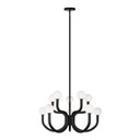 Mid. Chandeliers Glass Up by Matteo Lighting ( 423 | C34210MBOP Joelle ) 