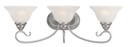 Bathroom Fixtures Three Lights by Livex Lighting ( 107 | 6103-91 Coronado ) 