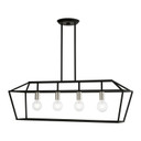 Linear/Island 4 Light + by Livex Lighting ( 107 | 49437-04 Devone ) 