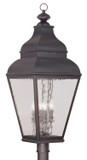 Exterior Post/Pier Head by Livex Lighting ( 107 | 2608-07 Exeter ) 
