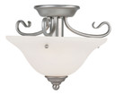 Semi-Flush Mts. Bowl Style by Livex Lighting ( 107 | 6109-91 Coronado ) 