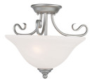 Semi-Flush Mts. Bowl Style by Livex Lighting ( 107 | 6121-91 Coronado ) 