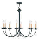 Mid. Chandeliers Candle by Livex Lighting ( 107 | 4457-04 Heritage ) 