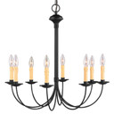 Mid. Chandeliers Candle by Livex Lighting ( 107 | 4458-04 Heritage ) 