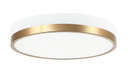 Flush Mounts Bowl Style by Matteo Lighting ( 423 | M15301WHAG Tone ) 
