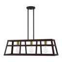 Linear/Island Open Frame by Livex Lighting ( 107 | 49563-07 Schofield ) 