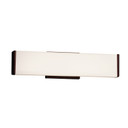 Bathroom Fixtures Cylindrical / Linear by Justice Designs ( 102 | FSN-8601-OPAL-DBRZ Fusion ) 