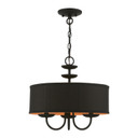Mini Chandeliers Drum Shade by Livex Lighting ( 107 | 45123-04 Winchester ) 