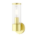 Sconces Single Glass by Livex Lighting ( 107 | 17281-12 Banca ) 