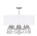 Mid. Chandeliers Drum Shade by Livex Lighting ( 107 | 6308-91 Newcastle ) 