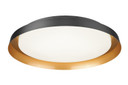 Flush Mounts Glass Down by Matteo Lighting ( 423 | M15602BK Vieno ) 