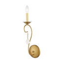 Sconces Single Candle by Livex Lighting ( 107 | 6421-48 Chesterfield ) 