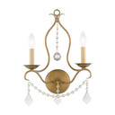 Sconces Double Candle by Livex Lighting ( 107 | 6422-48 Chesterfield ) 