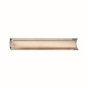 Bathroom Fixtures Cylindrical / Linear by Justice Designs ( 102 | FSN-8635-OPAL-CROM Fusion ) 