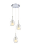 Mini Chandeliers Multi-Port/Cascade by Matteo Lighting ( 423 | C37503CHCL Jericho ) 