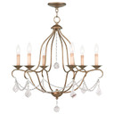 Mid. Chandeliers Candle by Livex Lighting ( 107 | 6426-48 Chesterfield ) 