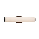 Bathroom Fixtures Cylindrical / Linear by Justice Designs ( 102 | FSN-8651-OPAL-DBRZ Fusion ) 