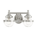 Bathroom Fixtures Two Lights by Livex Lighting ( 107 | 17412-91 Oldwick ) 