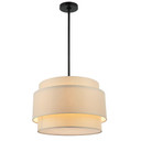 Pendants Drum Shade by Maxilite ( 501 | MX 206-55R07 Helena ) 