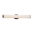 Bathroom Fixtures Cylindrical / Linear by Justice Designs ( 102 | FSN-8655-OPAL-DBRZ Fusion ) 