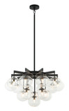 Mid. Chandeliers Glass Down by Matteo Lighting ( 423 | C38116MB Bulbus ) 