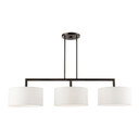 Linear/Island 3 Light Bar by Livex Lighting ( 107 | 45493-46 Meridian ) 