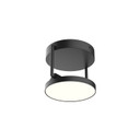 Semi-Flush Mts. Glass Down by Kuzco Lighting ( 347 | SF72205-BK-UNV Novel ) 