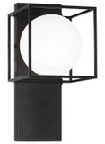 Sconces Single Glass by Matteo Lighting ( 423 | S03801BK Squircle ) 