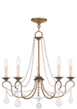 Mid. Chandeliers Candle by Livex Lighting ( 107 | 6515-48 Pennington ) 