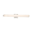 Bathroom Fixtures Cylindrical / Linear by Justice Designs ( 102 | FSN-8685-OPAL-NCKL Fusion ) 