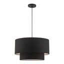 Pendants Drum Shade by Livex Lighting ( 107 | 45668-04 Bainbridge ) 