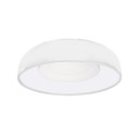 Flush Mounts Glass Down by Kuzco Lighting ( 347 | FM13120-WH-5CCT Beacon ) 